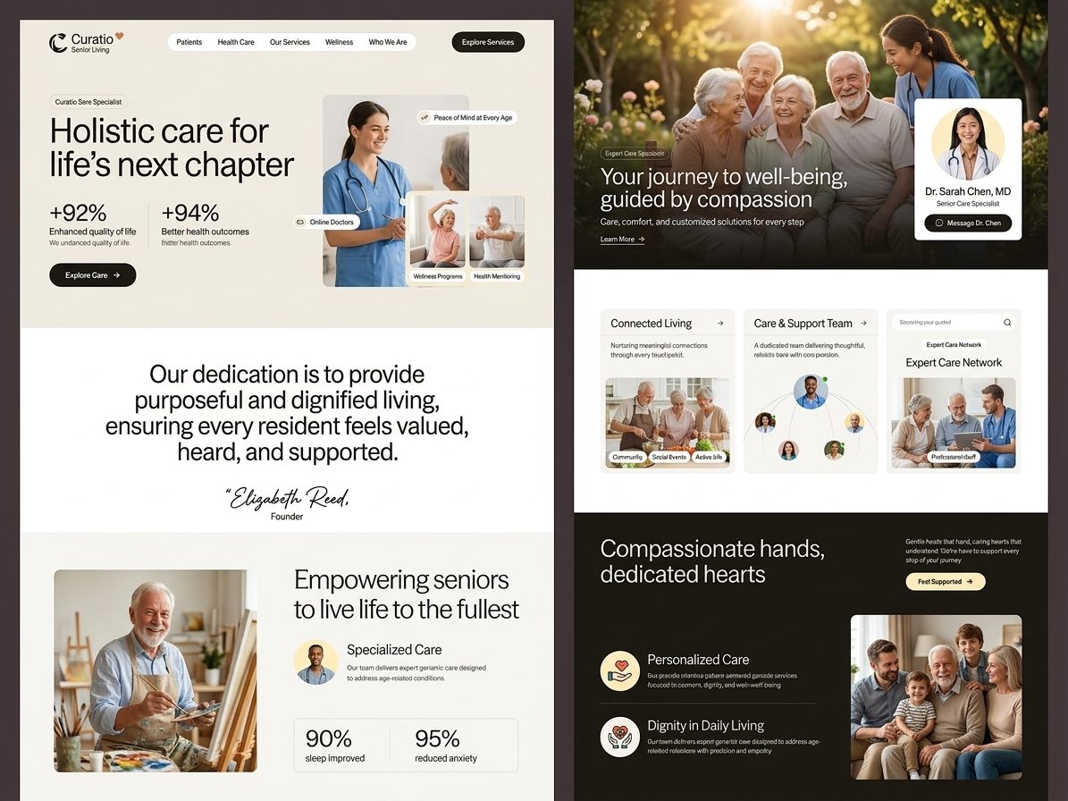 Elder Care Website